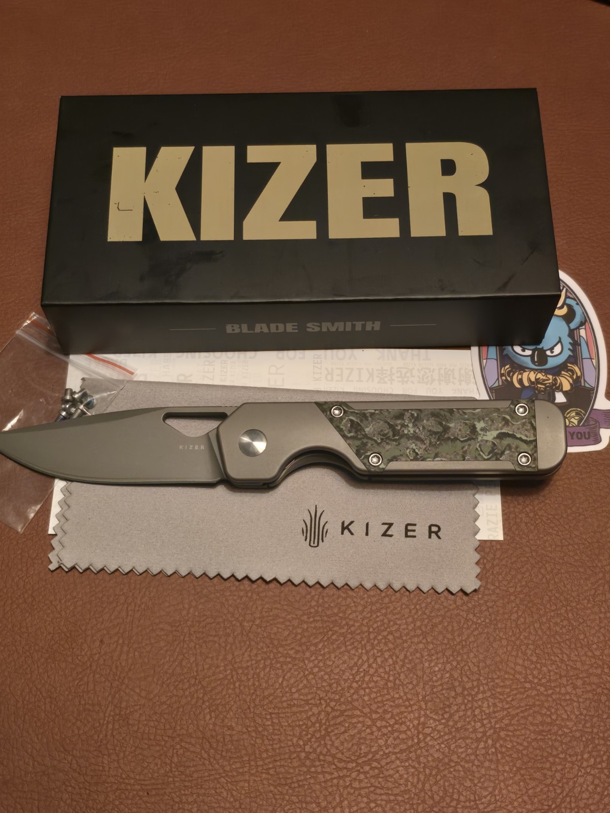 Mini Militaw | S45VN | Titanium+Jungle Wear | Ki3634SA2