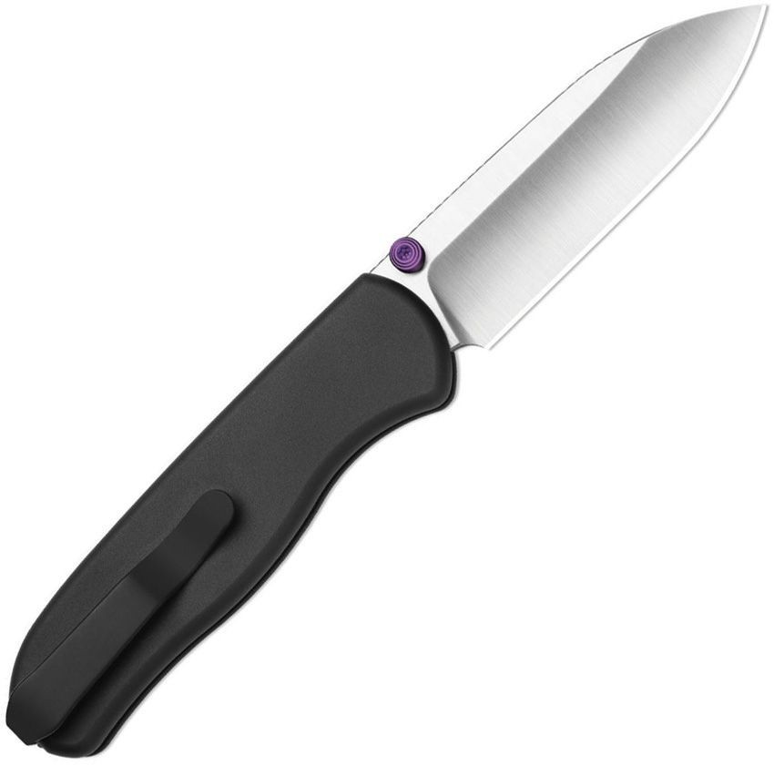 Kizer Drop Bear Zero 3.13″ Elmax Black Aluminum Folding Knife KI3619BDA3