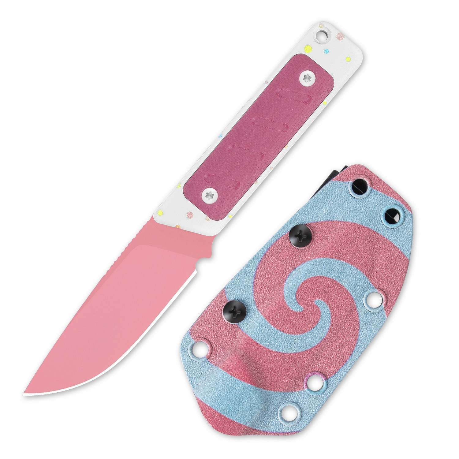 Kizer Smolt Drop Point Fixed Blade Knife AEB-L Blade G10 Handle 1063A7