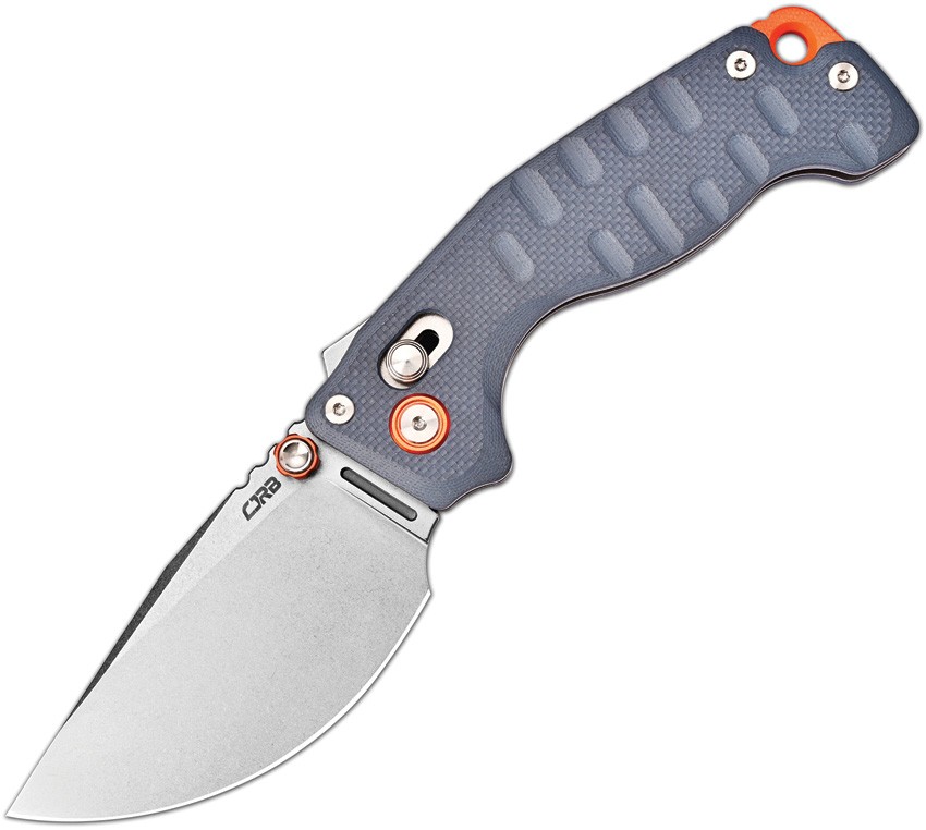 CJRB Doubletap Recoil Lock V2 Blue-Gray G10 Folding D2 Steel Pocket Knife 1970BU