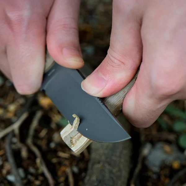 Vosteed Mink Fixed Blade Knife Sand G10 Handle 14C28N Plain Destroyer Gray D0107