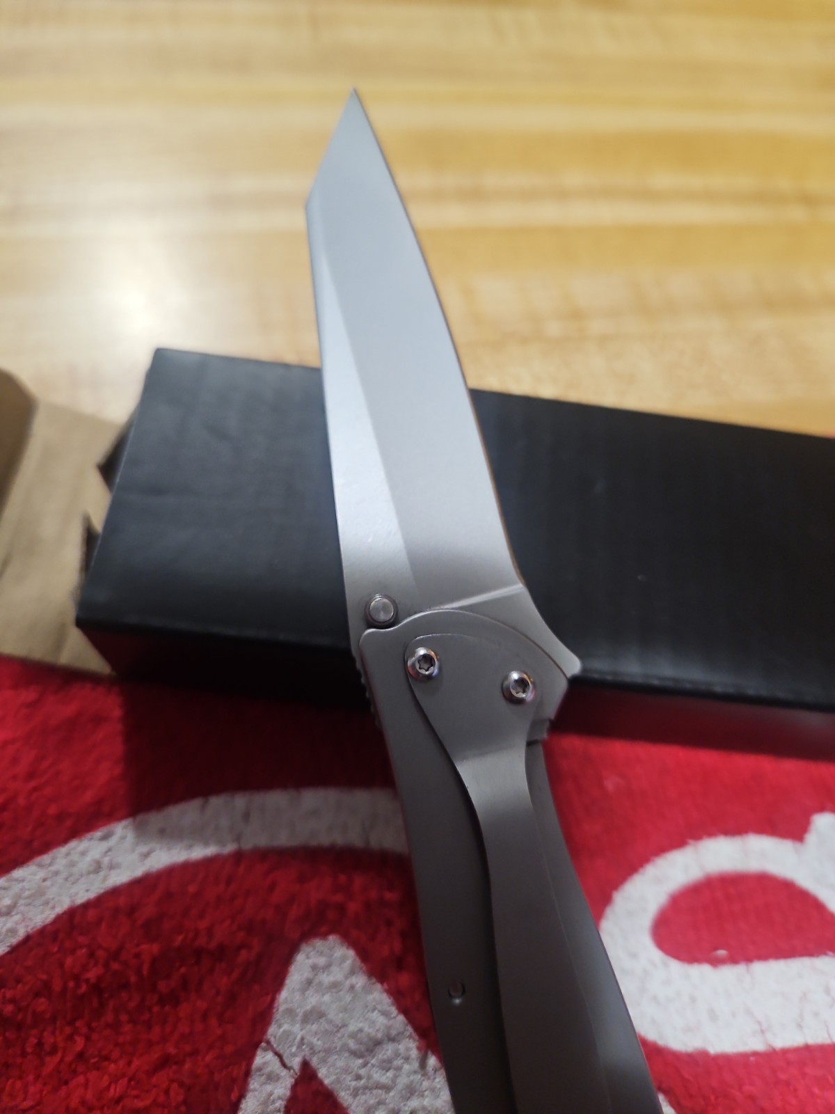 EDC FOLDING KNIFE * SILVER SPEED SAFE * NON BRANDED 1660 Type