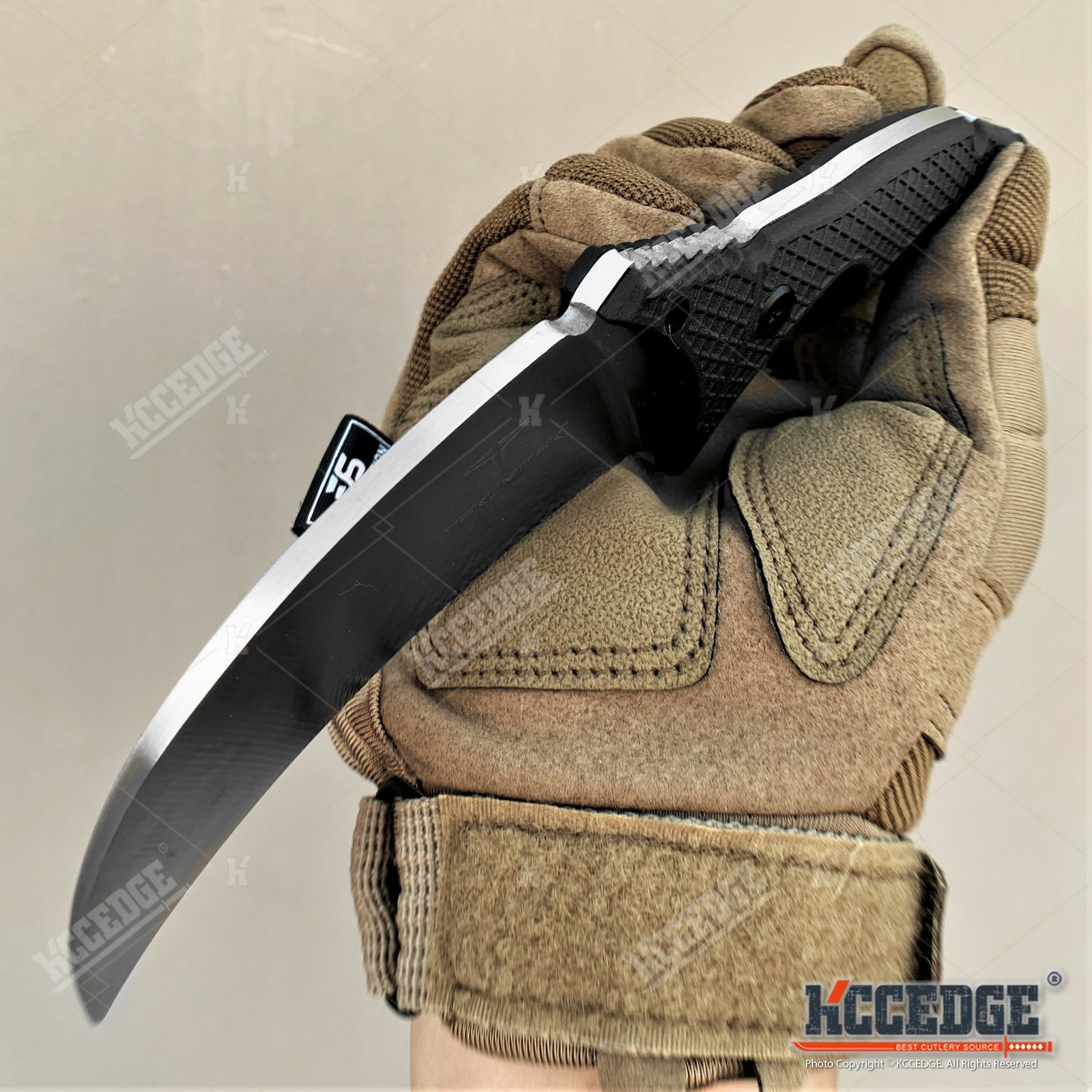 9″ Full Tang Fixed Blade Knife Tactical Karambit Survival Knives