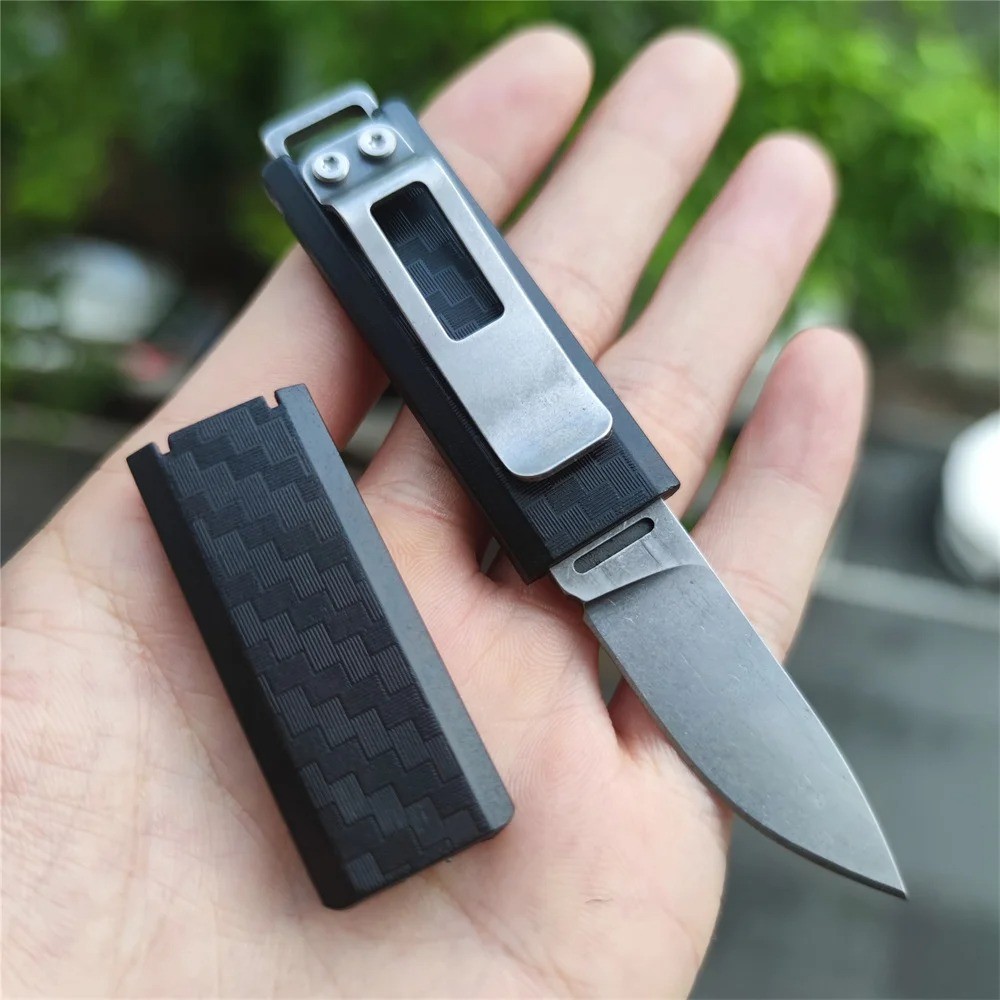 8Cr13MoV Small Fixed Blade Knife Camping Hunting Fishing EDC w/ Sheath