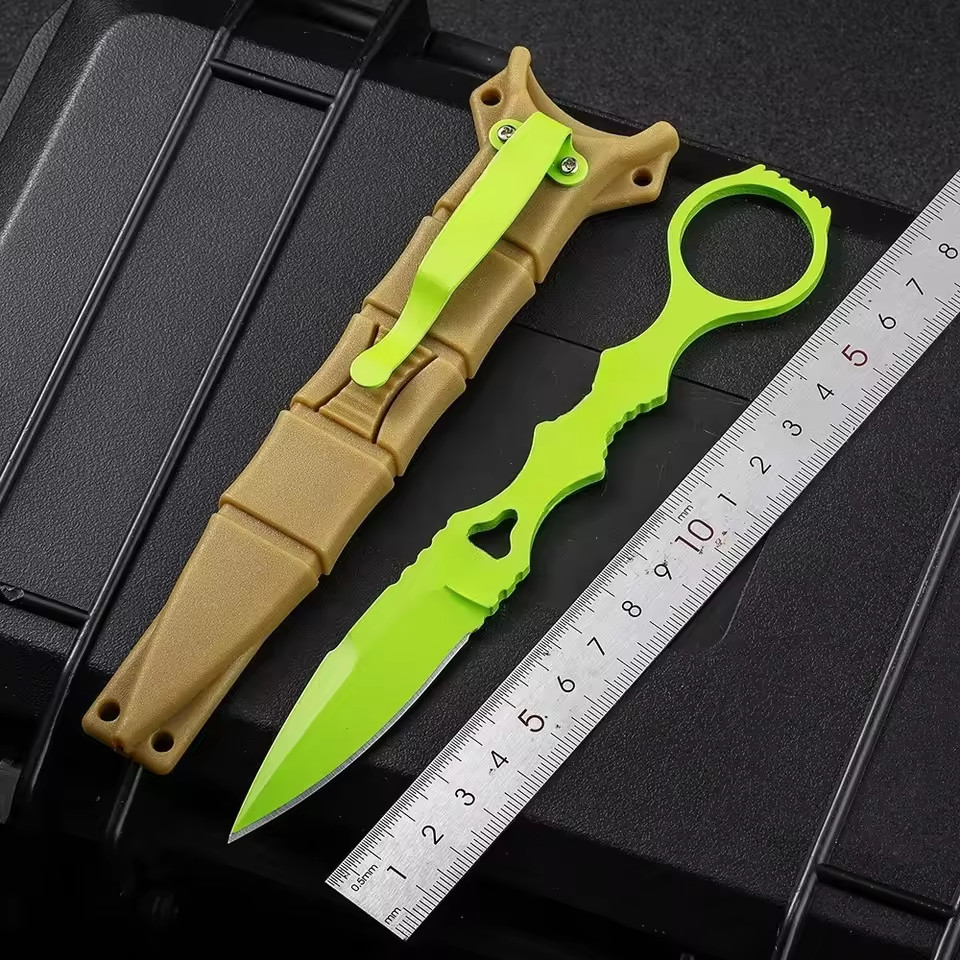 2026 New BM176 Tactical Fixed Blade Butterfly Dagger Survival Hunting Claw Knife