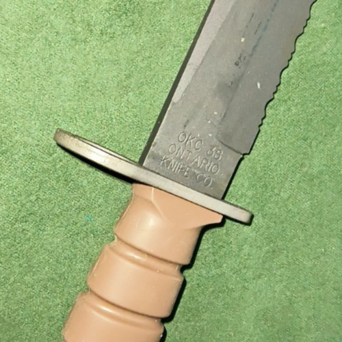 Vintage Genuine OKC3S OKC-3S Fighting Knife Bayont USMC Ontario Knife Co OKC USA