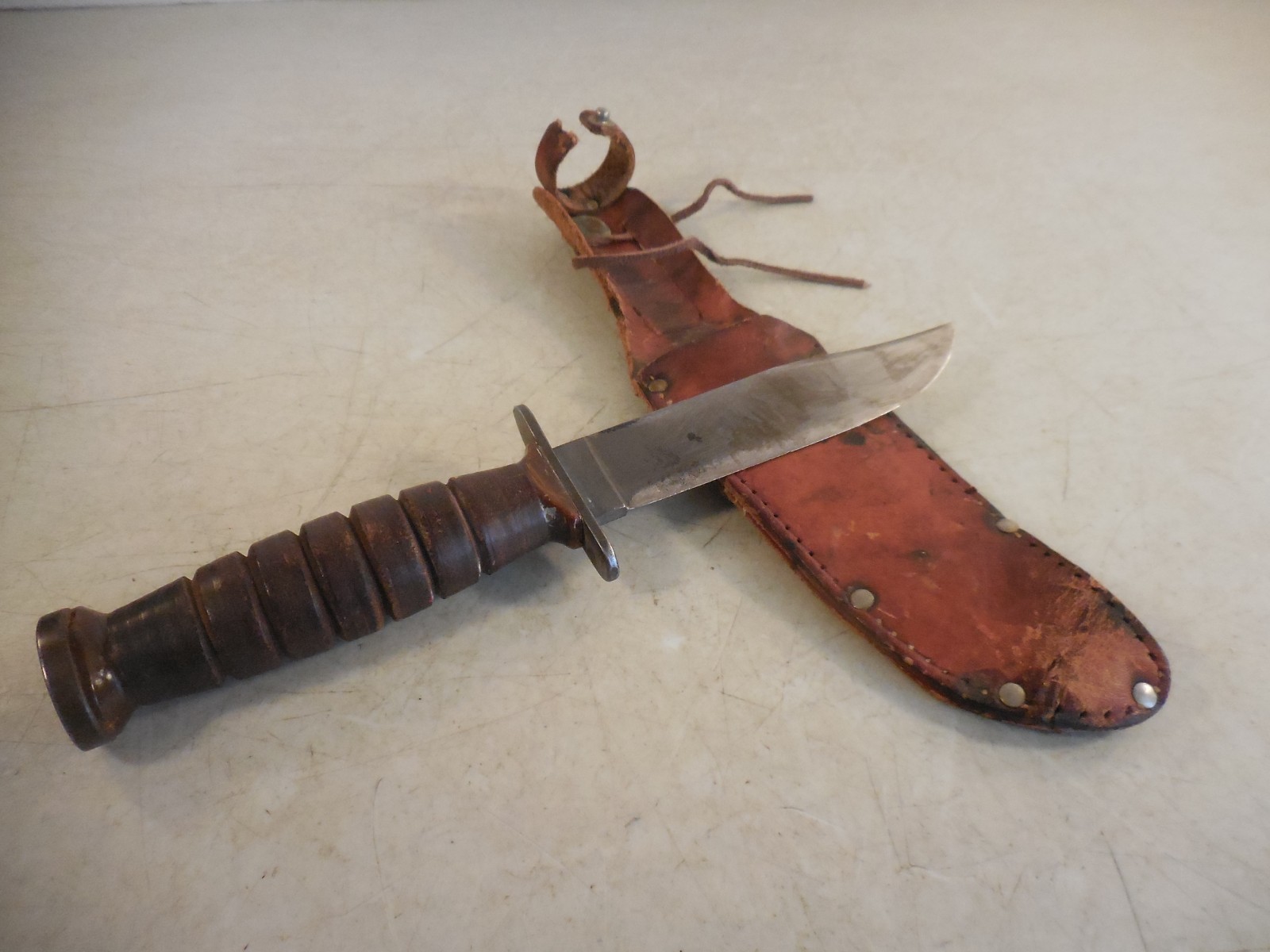Imperial USA Military Fighing Knife Fixed Blade w/Sheath* IM9