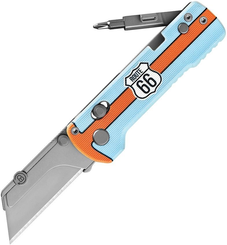 Oknife Otacle U1 Pro Rail Lock Pocketknife Quick-Change Carbon Steel Blade G10