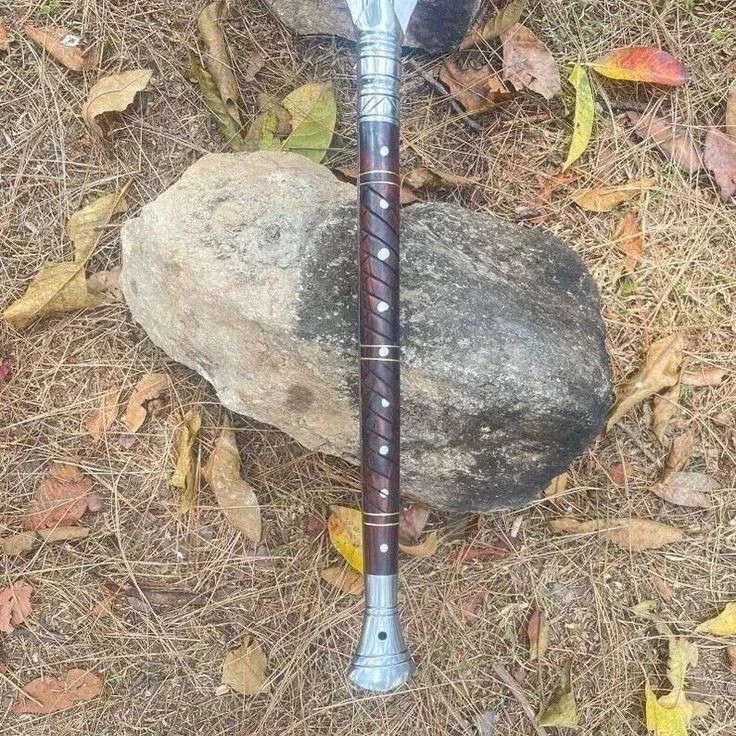 Custom Handmade Carbon Steel Blade Traditional Viking Spear | Hunting 30 inches,
