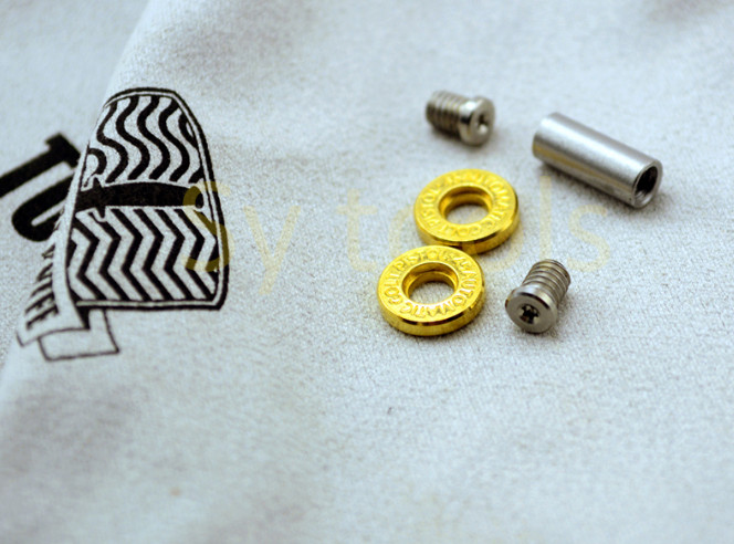 Handle 10PC Screws Nuts Knife Handle Steel Rivets DIY Knife Pins Bolts Rivets