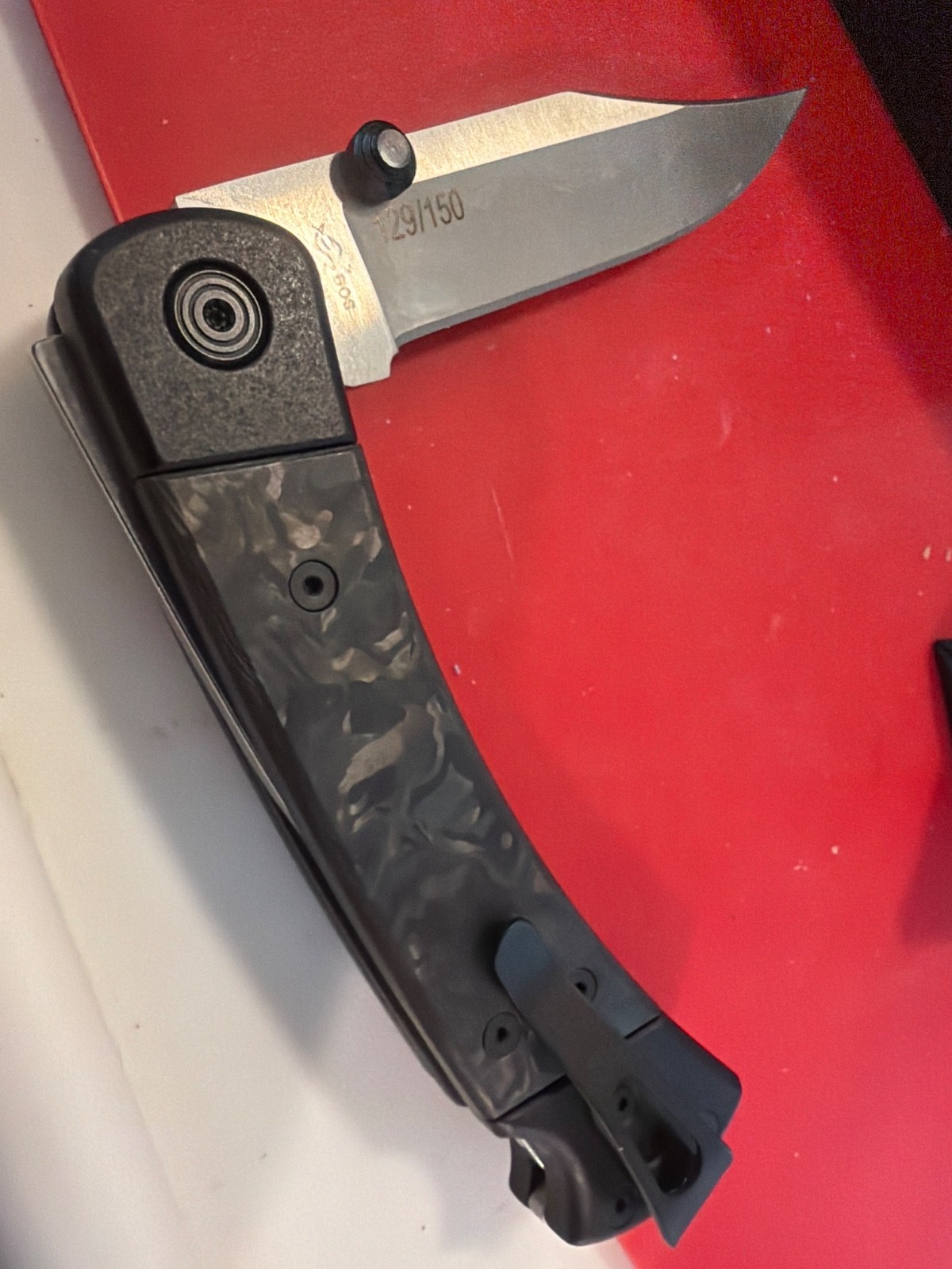 BUCK 110 FOLDING HUNTER RARE LIMITED EDITION CJ BUCK SIGNED