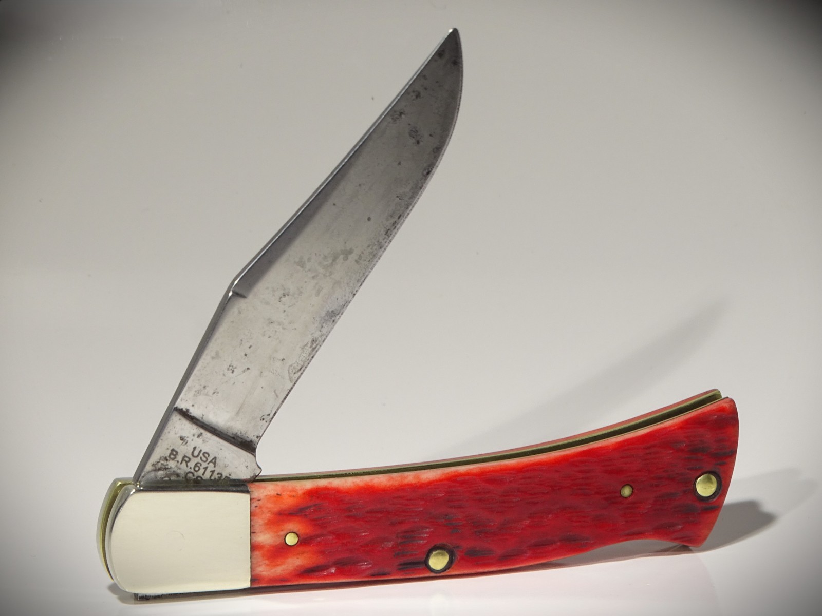 💥2026 Case XX BR61135 CS ~ Bill Ruple Design Axe Handle ~ Carbon ~ Dark Red ~