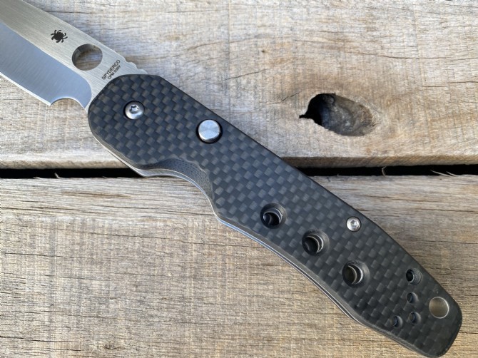 2025 Carbon Fiber G10 Handle Survival Tactical Folding Pocket Knife Bottom Lock