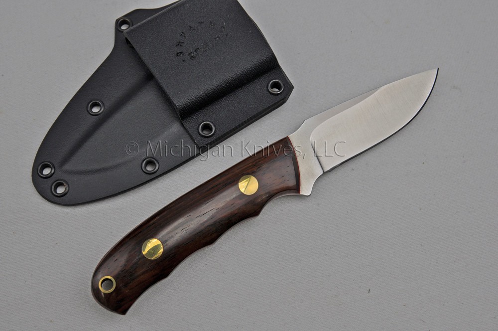 Bob Dozier / Dan Crotts Custom Knife – Ironwood & D2
