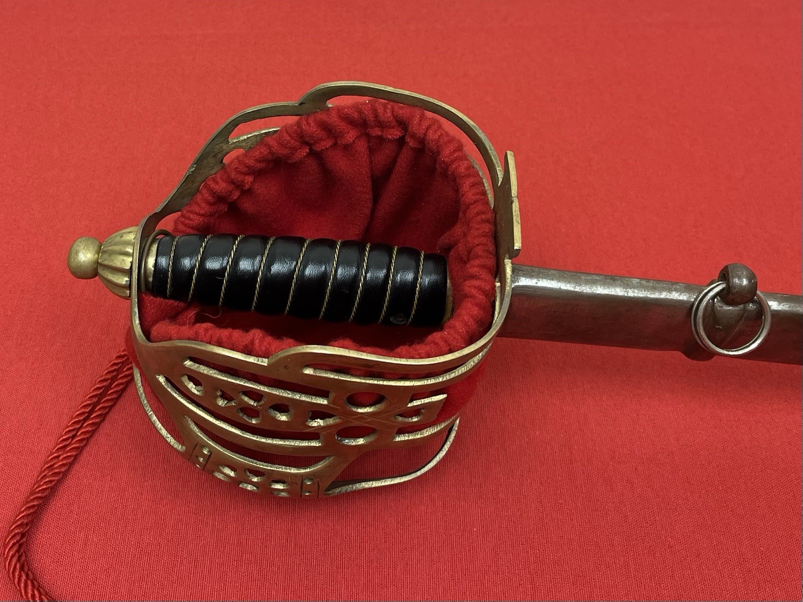 P1828 Scottish Basket-Hilted Claymore Broadsword (High-Grade) Reproduction