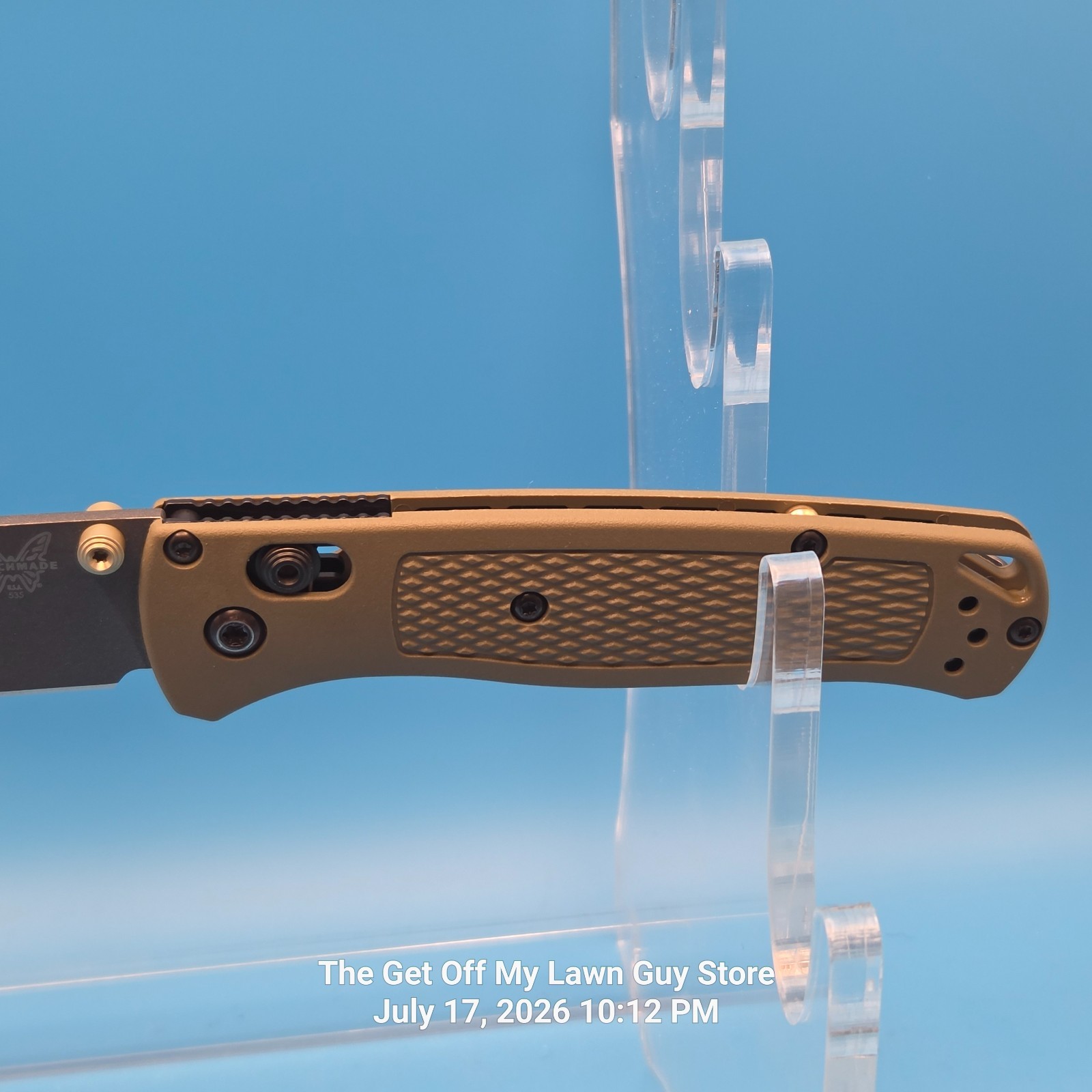 Benchmade 535 GRY-1 Bugout S30V Gray Matte Finish Folding Pocket Knife AXIS Lock