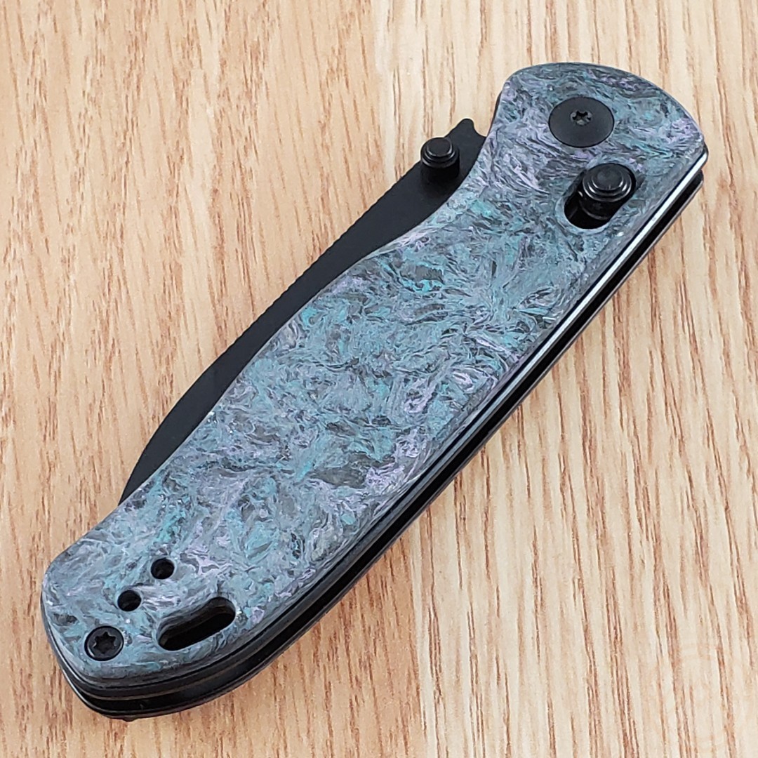 Kizer Cutlery Drop Bear Folding Knife 3″ S35VN Steel Blade Carbon Fiber Handle