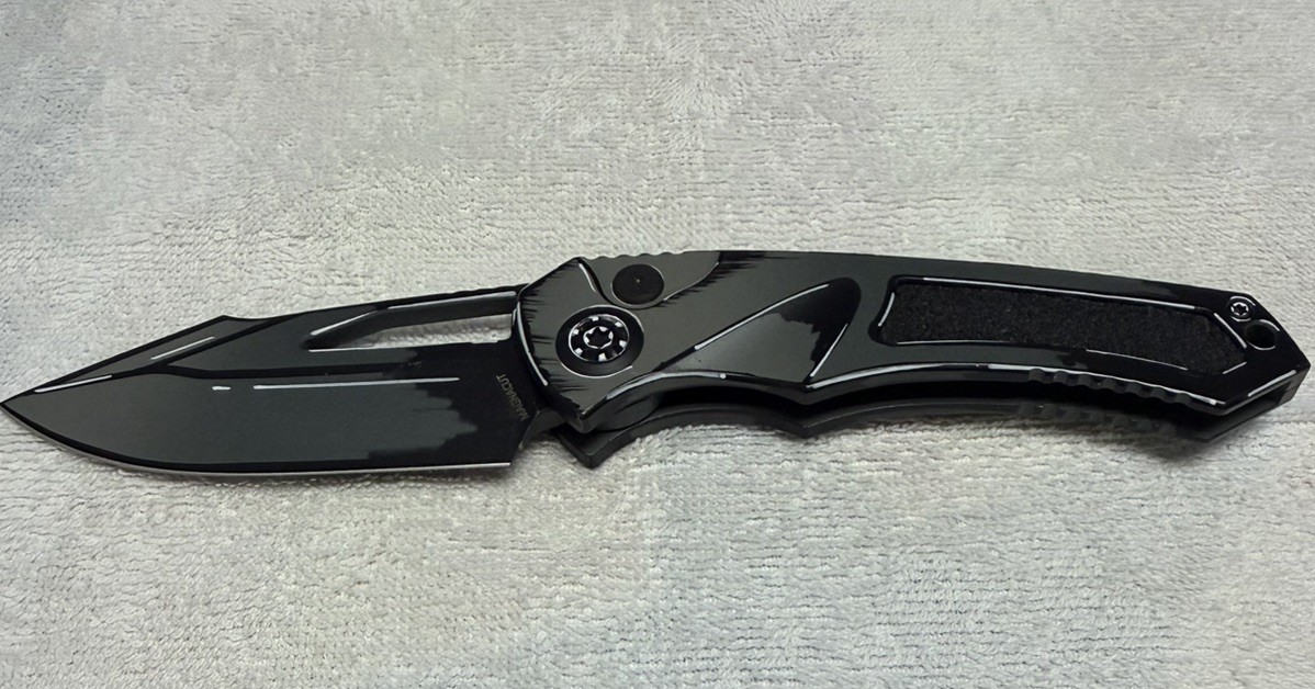 Heretic Pariah – Cel Shade Stealth Gray with Tritium✳️, Magnacut 🔥SN#034😮‍💨
