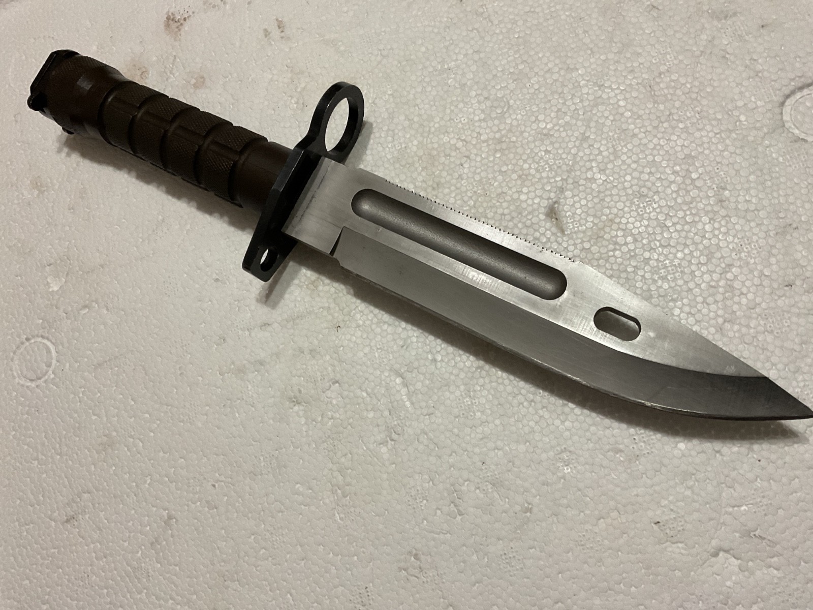 PHROBIS III US M9 Military Fixed Blade with Scabbard Case
