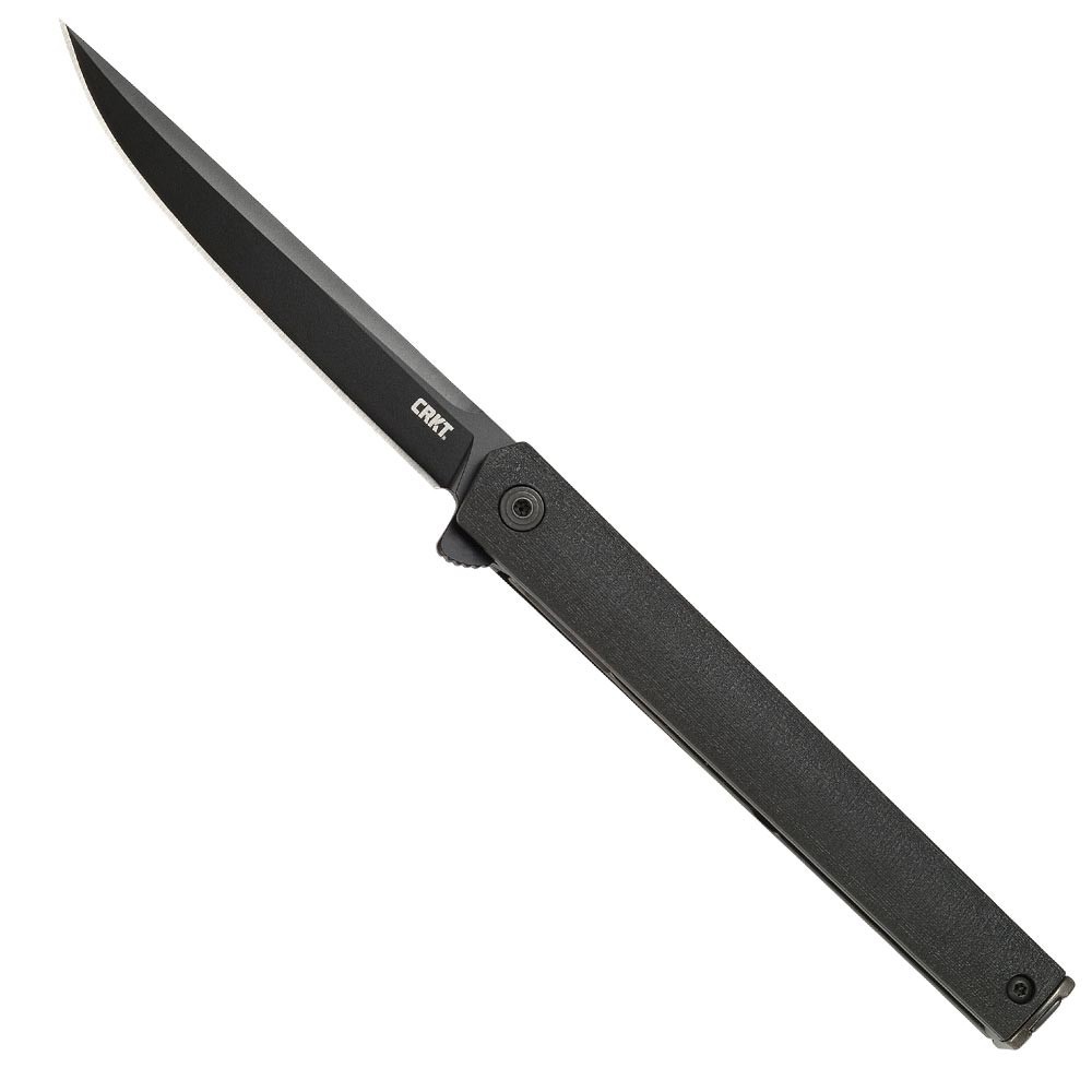 CRKT CEO Blackout Flipper Pocket Folding Knife