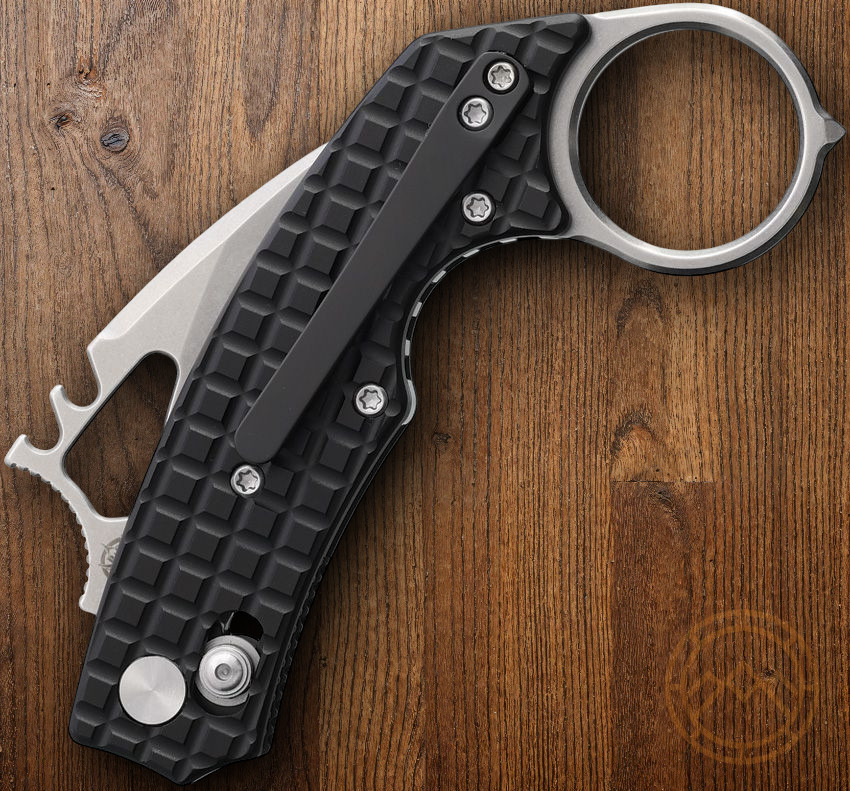 Ameight Knives MK-2 Folding Knife 3″ 14C28N Sandvik Steel Blade Aluminum Handle