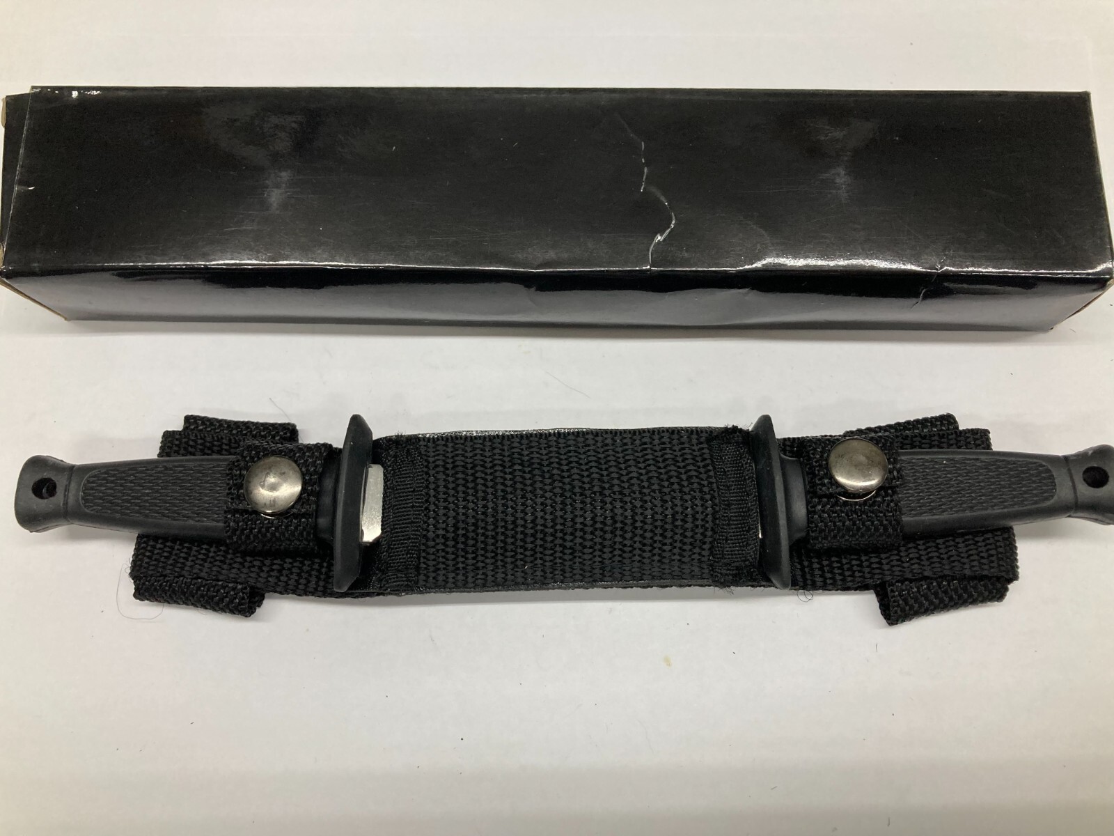 Double Knife Set w/Horizontal Belt Nylon Sheath YK-20-2