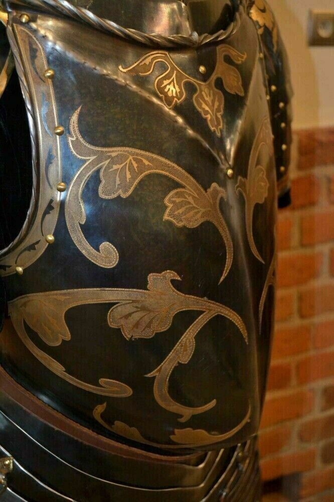 Half Body Armor Suit medieval knight ARMOUR French Cuirassier