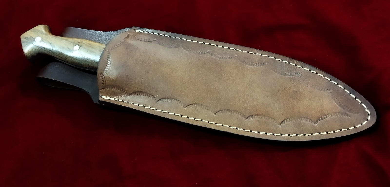 Titan Edge 13.4″ Handmade Full Tang 1095 High Carbon Steel Combat Smatchet Knife