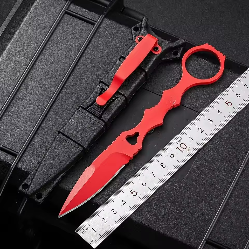 2026 New BM176 Tactical Fixed Blade Butterfly Dagger Survival Hunting Claw Knife