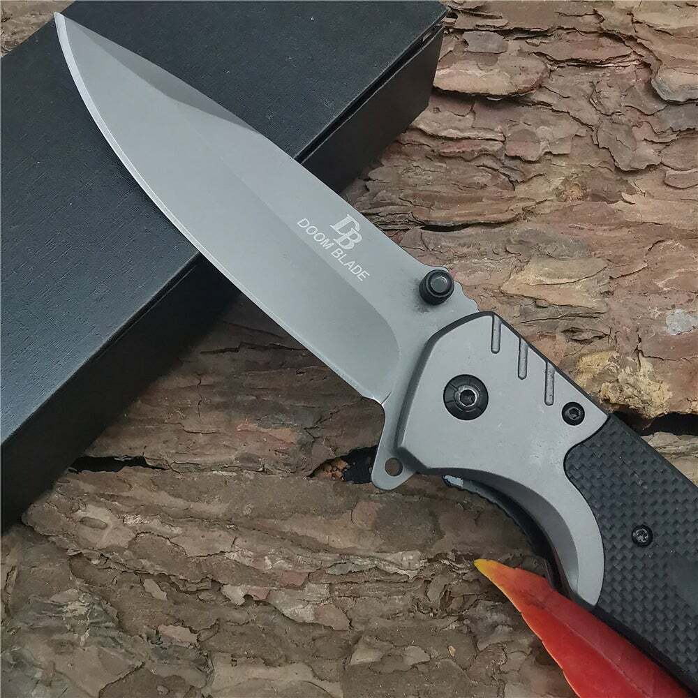 Outdoor Self-defense Wild Hunting Folding Wilderness Survival Tactical Knife