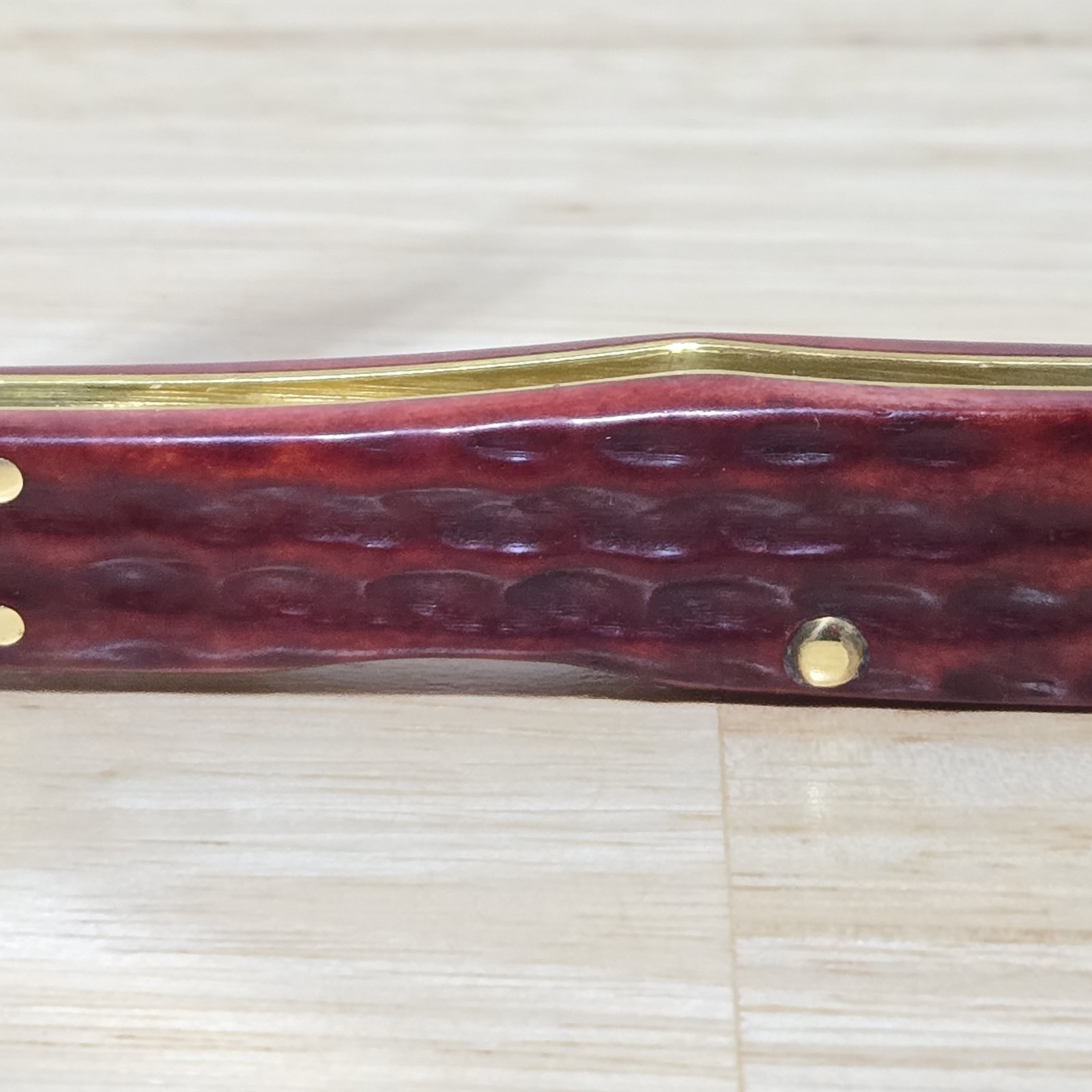 2026 POCKET WORN OLD RED BONE CORN COB JIG CHEETAH CUB 611 1/2L SS