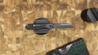Heretic Knives Jinn Manual Dlc With Black Tactical Chassis