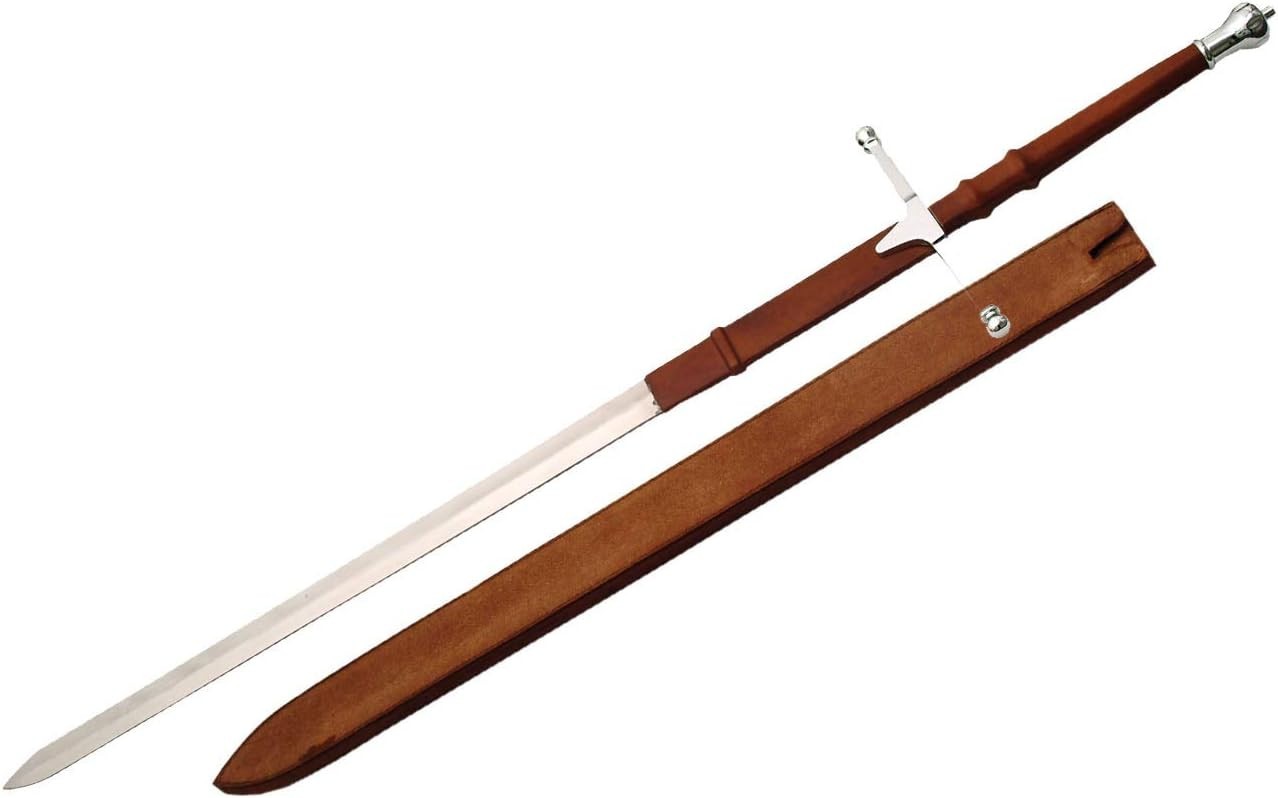 52″ William Wallace Sword – Decorative Medieval Scottish Claymore Steel Sword