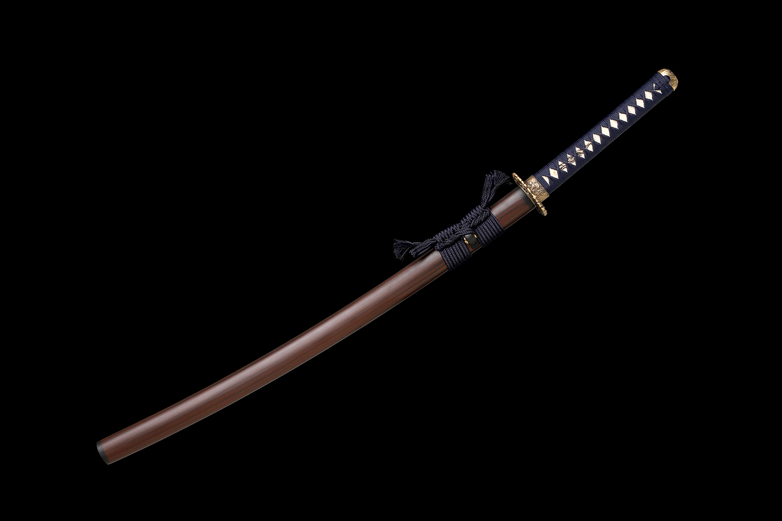 Katana Sword Clay Tempered L6 Steel Suguha Hamon (直刃) Samurai Sword Full Tang