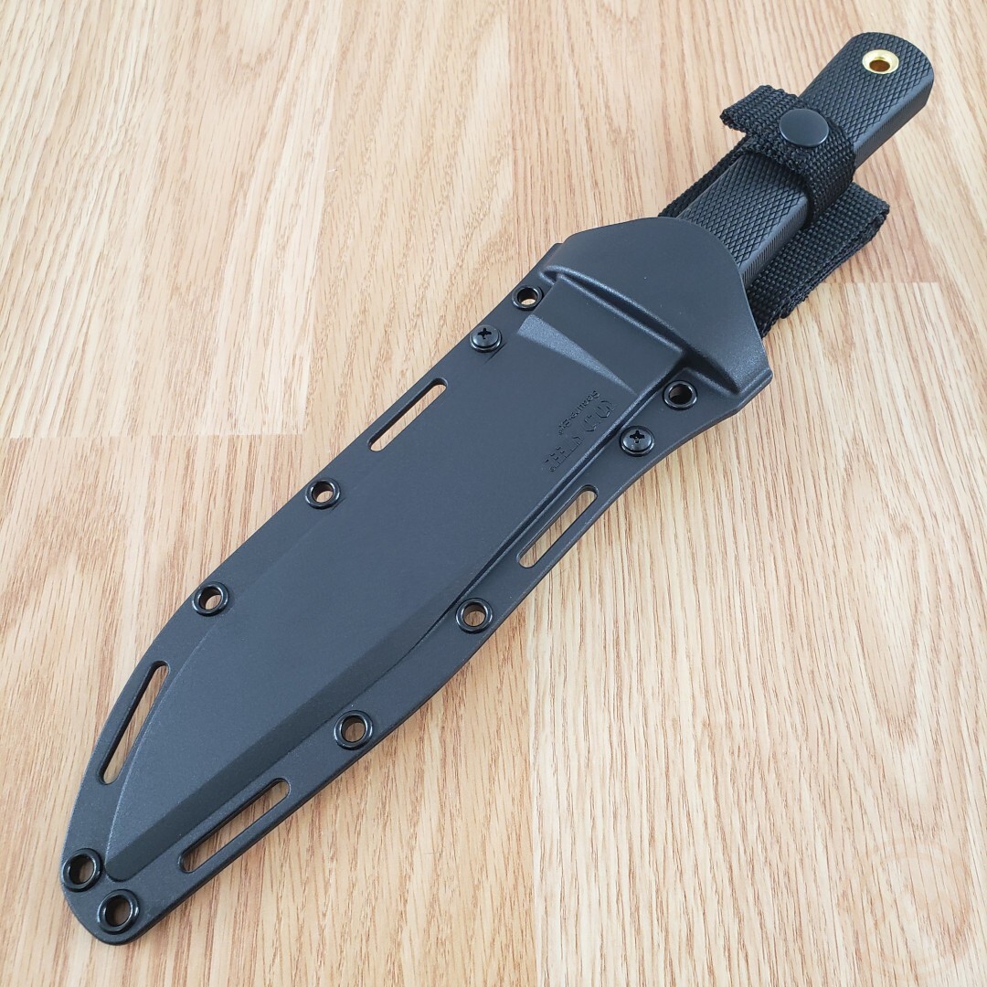 Cold Steel Recon Scout Fixed Knife 7.5″ 52100 Steel Blade Black Kray-Ex Handle