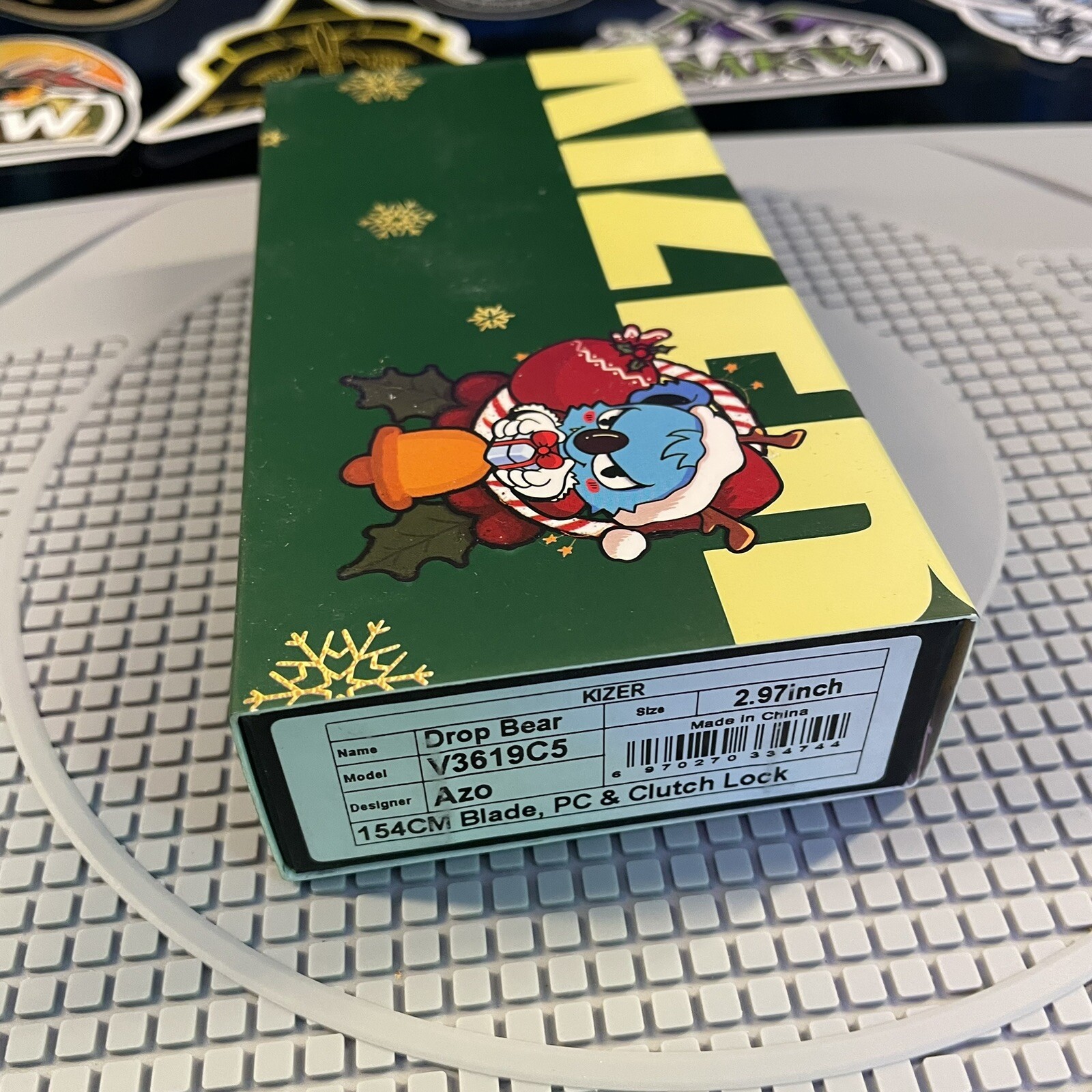 Kizer Drop Bear Christmas 2024 Limited Edition- Green PC – 154CM – Rare/Limited