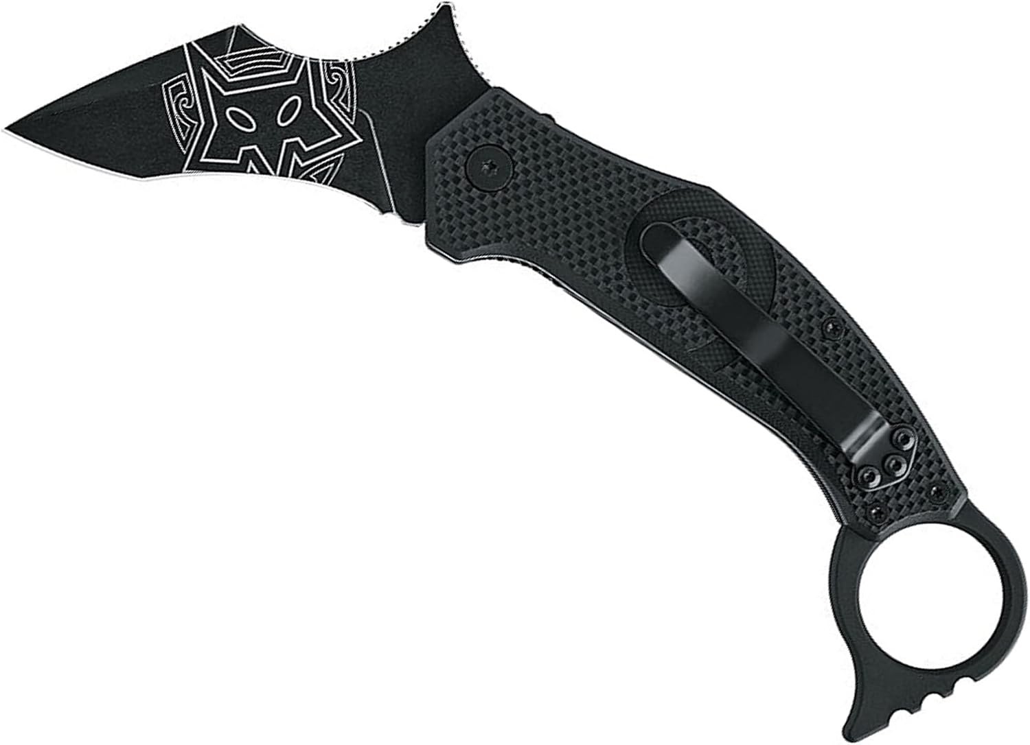 Fox MOA Linerlock Whongi Karambit Black G10 Folding Bohler N690 Pocket Knife 653