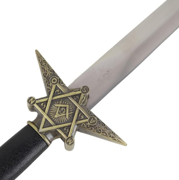 Masonic Dagger Symbolic Masonry Collector’s Blade Compass Gift Rare Decorative