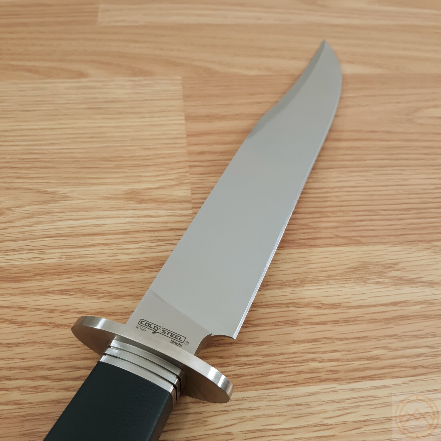 Cold Steel Laredo Fixed Knife 10.5″ 4034 Steel Blade Black Line Micarta Handle