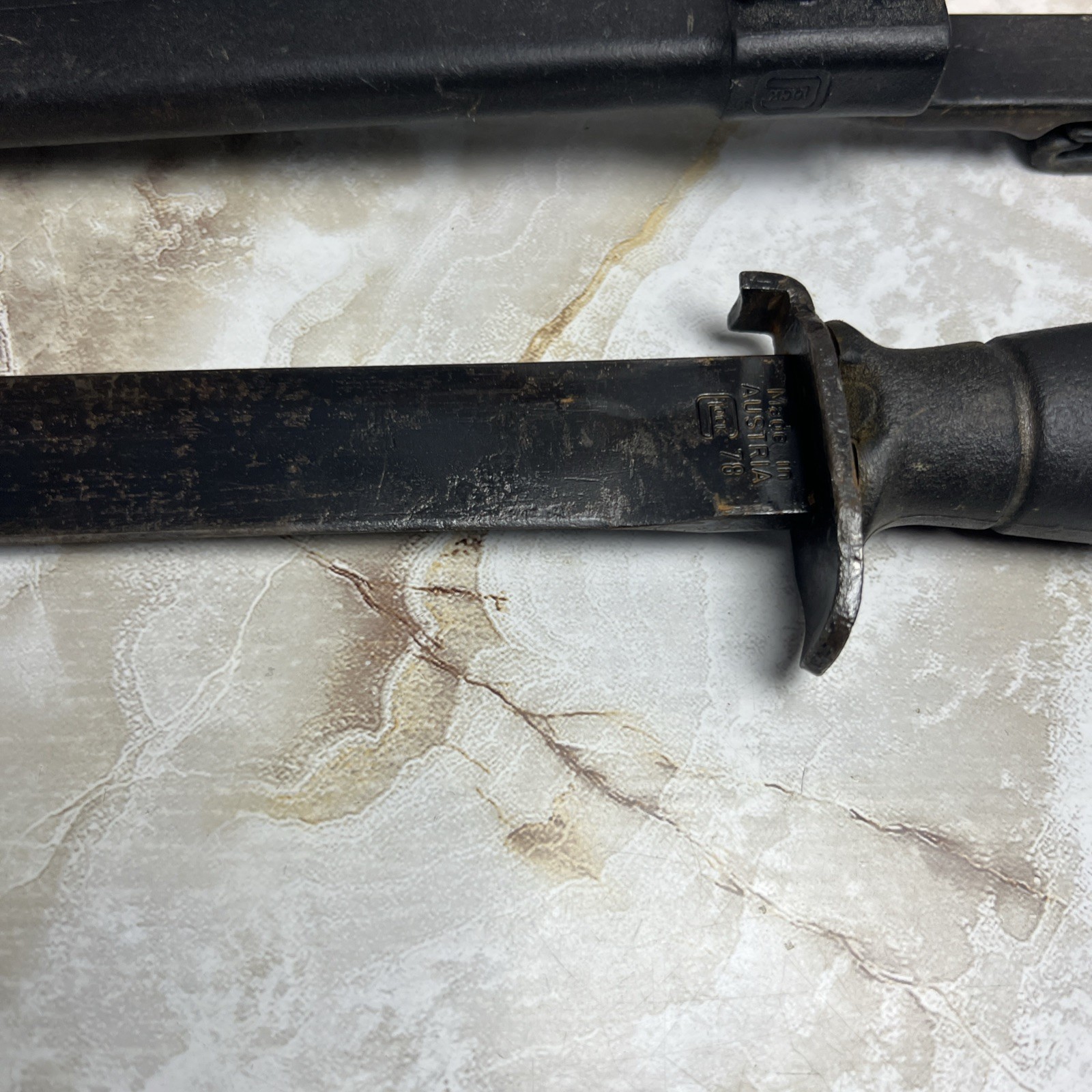 GLOCK 78 Field Combat Survival Knife Made In Austria w/ Sheath Pre-owned