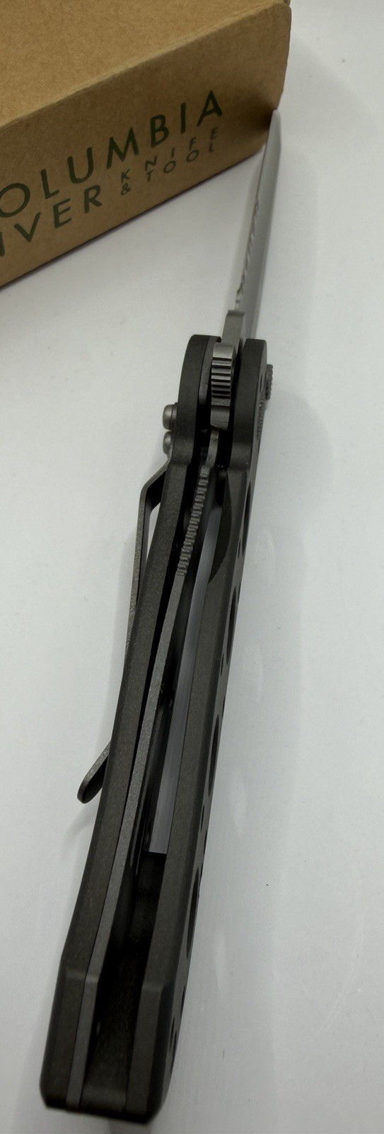 CRKT M16-12 Carson Design Tactical Folding Knife Tanto Serrated NOS w/ Box