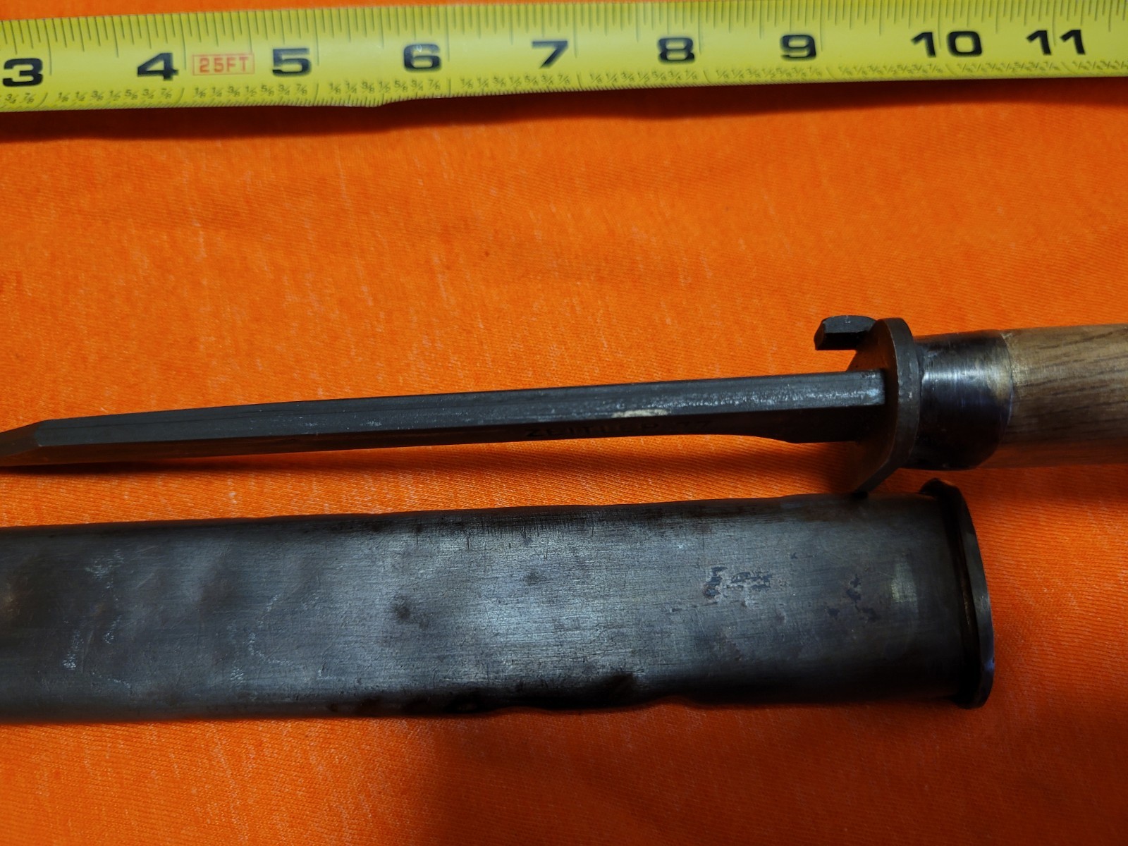 Famous but RARE(prototype) of Austrian army bayonet