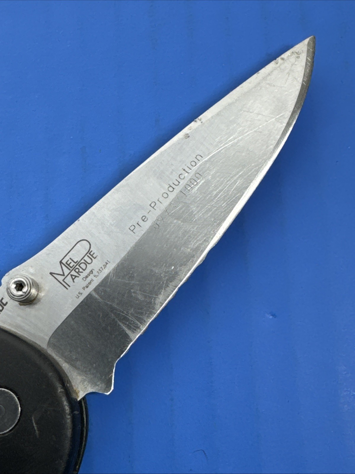 Benchmade 551S-440c Griptilian Pocket Knife Pre-Production 974/1000