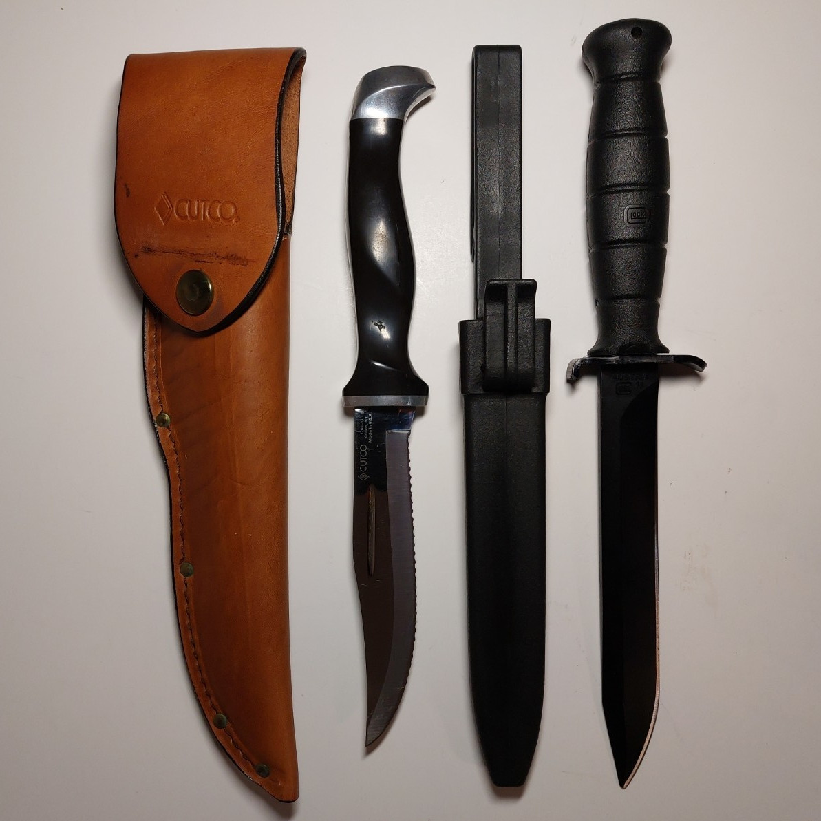 Cutco 1769 (JG) Hunting Knife & Glock 78 (FM78) Model 12161 NEW! NEVER USED!