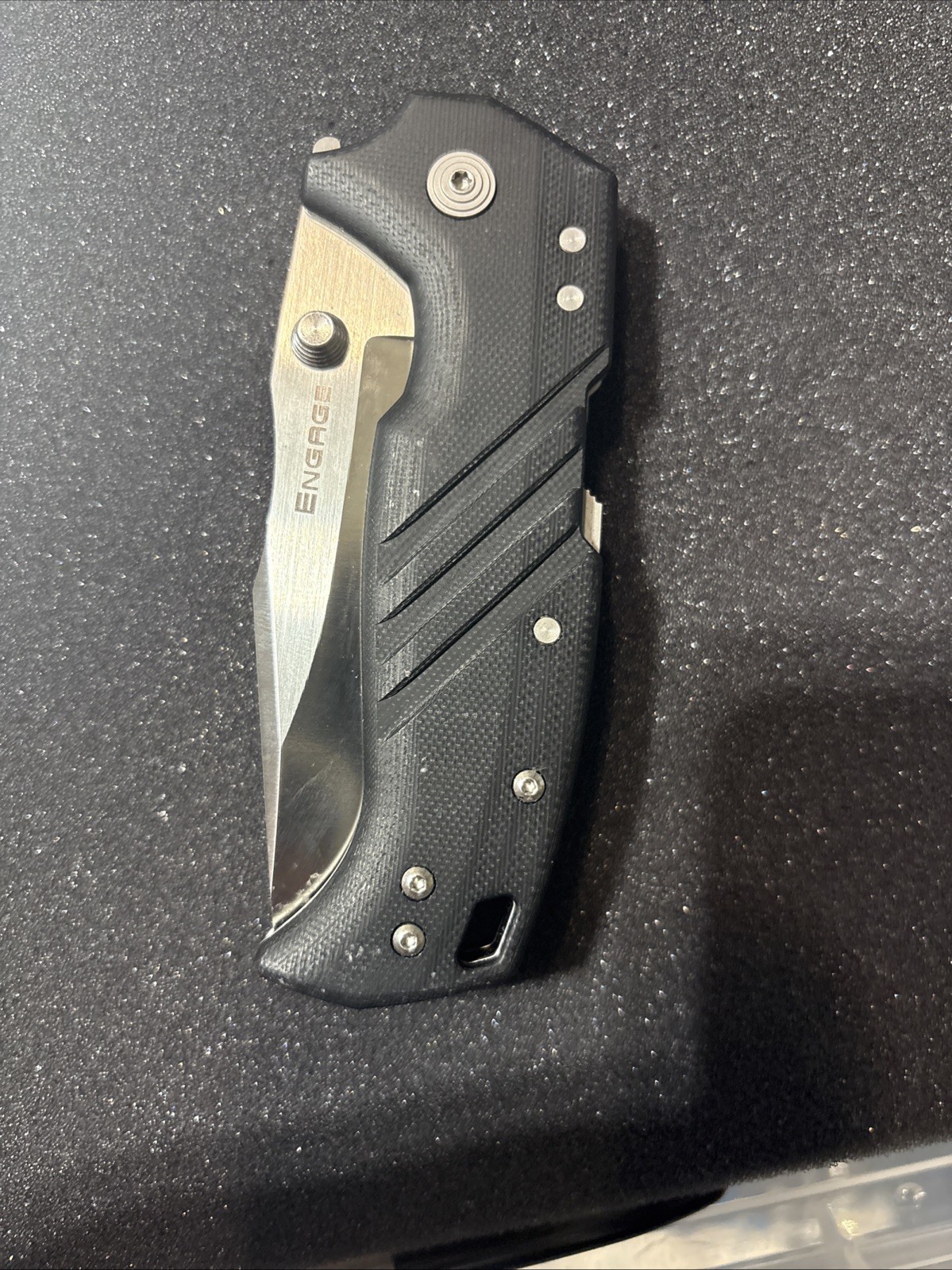 Cold Steel Engage Folding Knife 3.5″ CPM-S35VN Steel Blade G-10 Handle