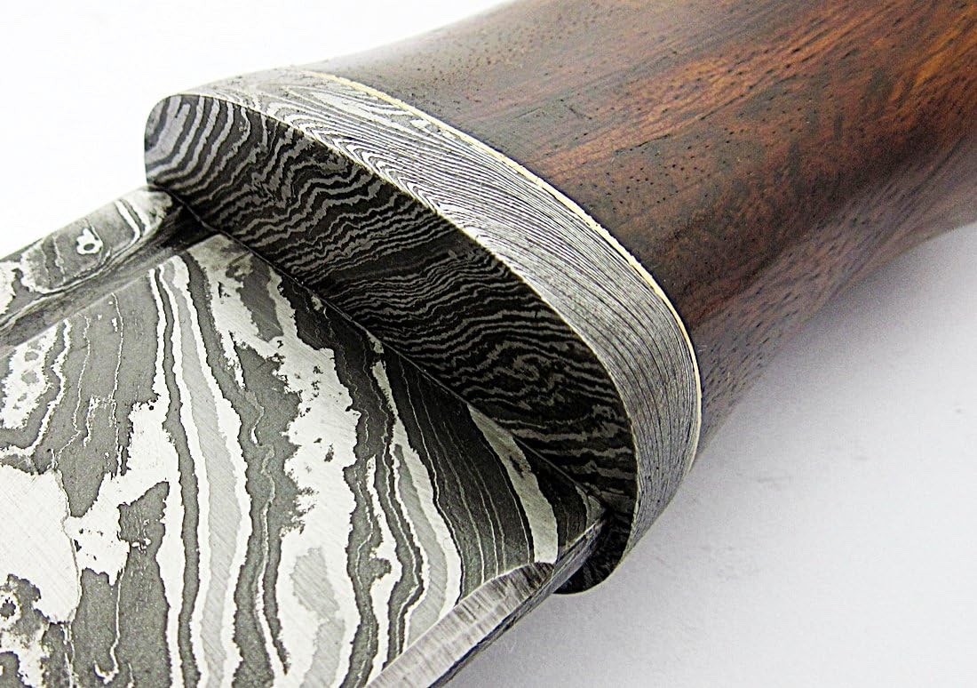 Custom Handmade Damascus Steel 17 Inches Scottis Dirk Knife – Wooden Handle