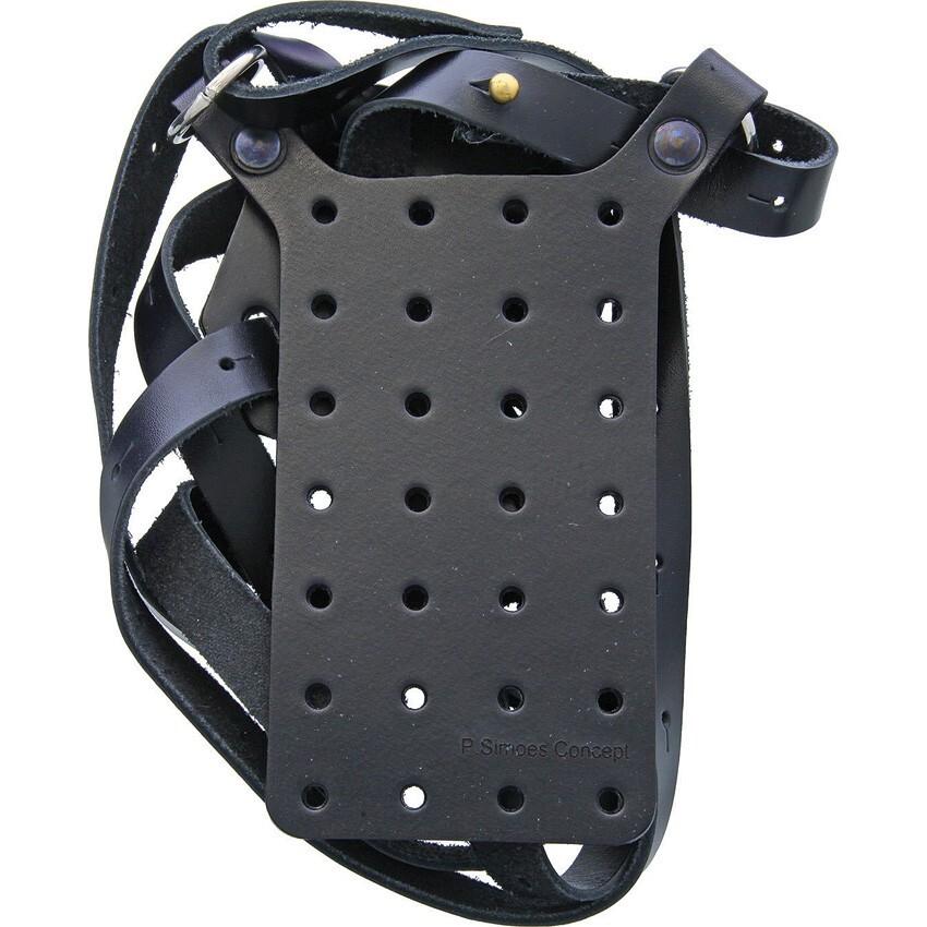Bastinelli Creations Leather Shoulder Knife Holster for Kydex Sheath Black 211