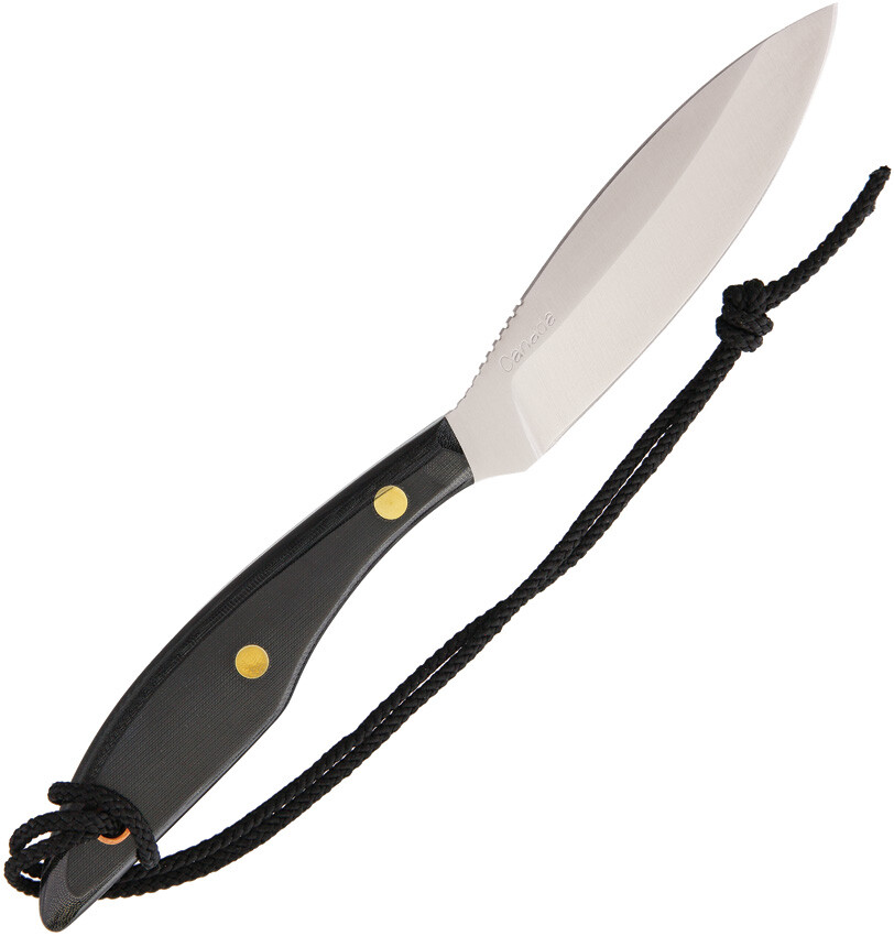 Grohmann Original Design Black Micarta 8.5″ Fixed Blade Knife w/ Sheath GRM1S