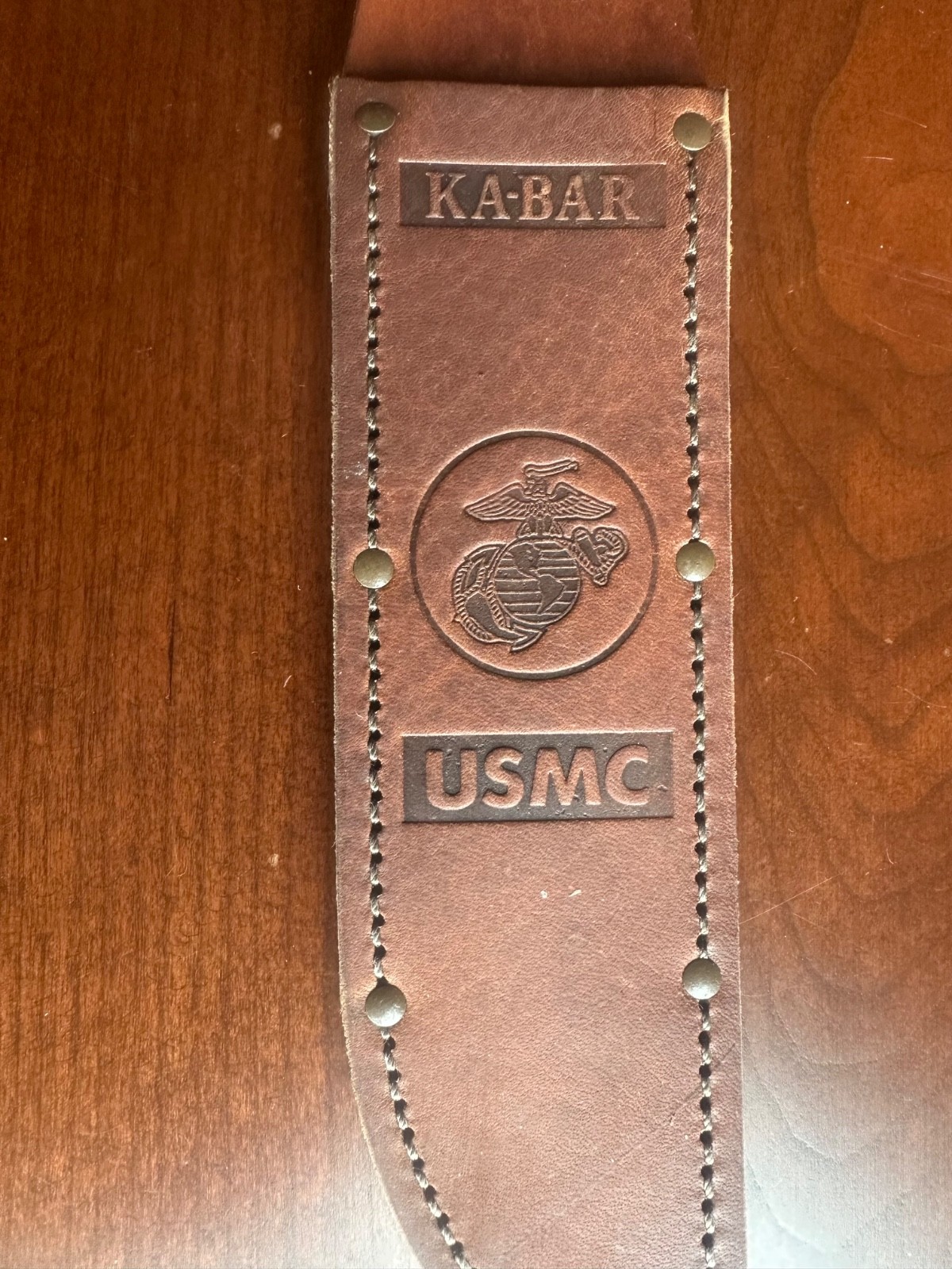 KA-BAR USMC Fighting Knife 02-1217 with .50 Cal Pen, NIB