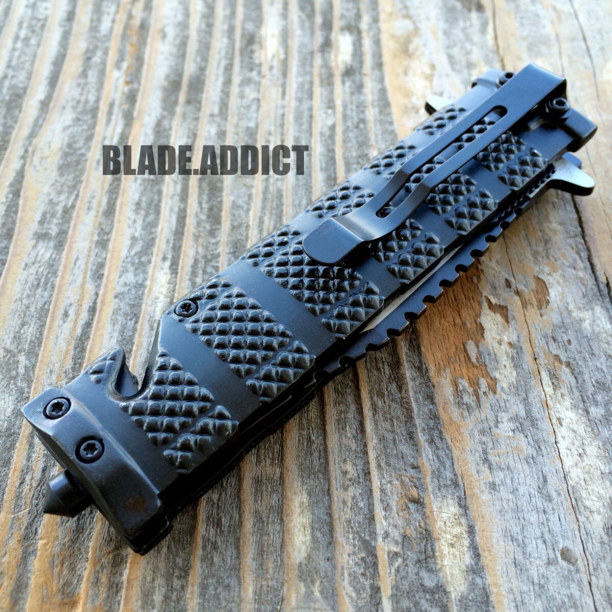 8.5″ TAC FORCE SPRING OPEN ASSISTED TACTICAL FOLDING POCKET KNIFE EDC Blade